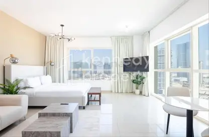 Apartment - Studio - 1 Bathroom for rent in Al Maha Tower - Marina Square - Al Reem Island - Abu Dhabi