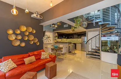Duplex - 1 Bedroom - 2 Bathrooms for rent in Botanica Tower - Dubai Marina - Dubai