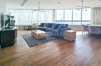 Apartment - 4 Bedrooms - 4 Bathrooms for rent in Horizon Tower - Dubai Marina - Dubai