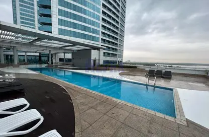 Pool image for: Apartment - 2 Bedrooms - 3 Bathrooms for sale in Julphar Towers - Al Nakheel - Ras Al Khaimah, Image 1
