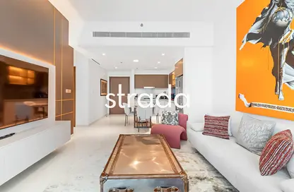 Apartment - 2 Bedrooms - 3 Bathrooms for rent in Grand Bleu Tower 2 - EMAAR Beachfront - Dubai Harbour - Dubai