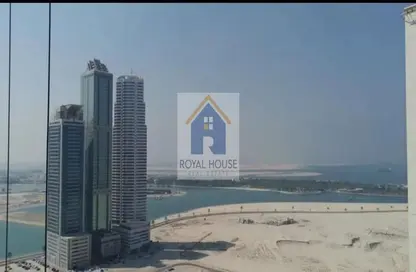 Apartment - 1 Bedroom - 2 Bathrooms for sale in Palm Tower 1 - Palm Towers - Al Majaz - Sharjah