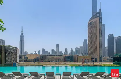Apartment - 1 Bedroom for rent in Downtown Views II Tower 3 - Downtown Views II - Downtown Dubai - Dubai