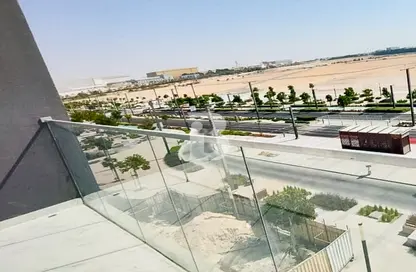 Balcony image for: Apartment - 1 Bathroom for sale in Oasis 1 - Oasis Residences - Masdar City - Abu Dhabi, Image 1