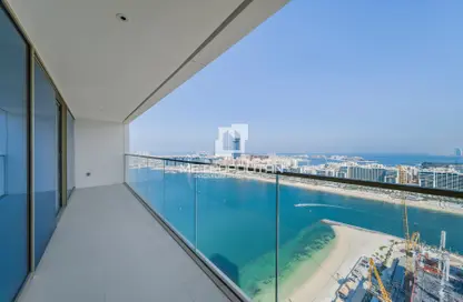 Apartment - 3 Bedrooms - 3 Bathrooms for rent in Grand Bleu Tower 1 - EMAAR Beachfront - Dubai Harbour - Dubai