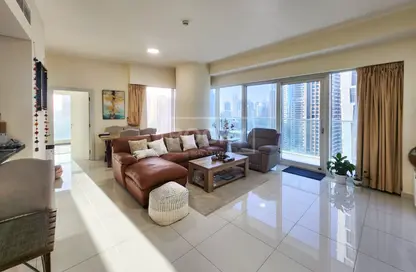 Apartment - 2 Bedrooms - 3 Bathrooms for rent in Damac Heights - Dubai Marina - Dubai