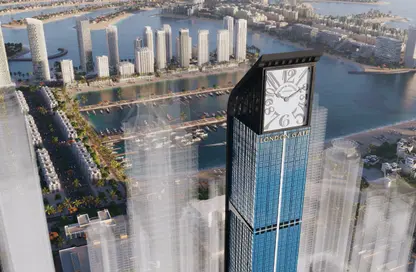 Penthouse - 5 Bedrooms - 7 Bathrooms for sale in Aeternitas Tower - Dubai Marina - Dubai