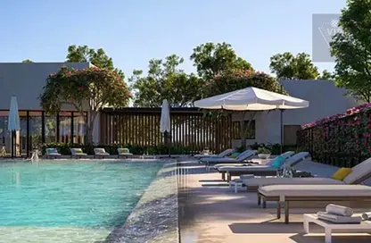 Pool image for: Villa - 4 Bedrooms - 5 Bathrooms for sale in Noya Viva - Noya - Yas Island - Abu Dhabi, Image 1