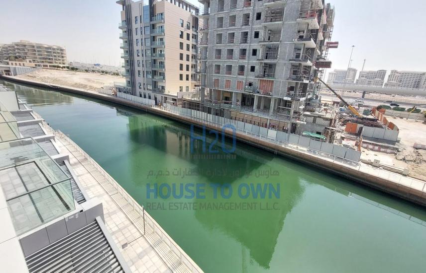 Apartment for Rent in Al Raha Lofts Attractive Offer Canal View Fully