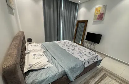 Apartment - 2 Bedrooms - 3 Bathrooms for rent in Al Mamzar Tower - Al Mamzar - Sharjah - Sharjah