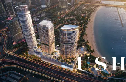 شقة - 3 غرف نوم - 4 حمامات للبيع في بالم بيتش تاورز 1 - أبراج بالم بيتش - نخلة جميرا - دبي