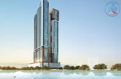 Apartment - 2 Bedrooms - 4 Bathrooms for sale in Faradis Tower - Al Mamzar - Sharjah - Sharjah