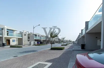Outdoor Building image for: Villa - 3 Bedrooms - 3 Bathrooms for rent in Aknan Villas - Vardon - Damac Hills 2 - Dubai, Image 1