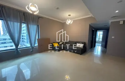 شقة - غرفة نوم - 1 حمام للايجار في برج الزمان والمكان - دبي مارينا - دبي