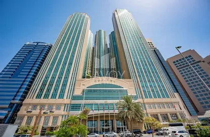 Outdoor Building image for: Apartment - 3 Bedrooms - 5 Bathrooms for rent in Capital Plaza Tower A - Capital Plaza - Corniche Road - Abu Dhabi, Image 1