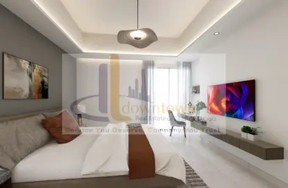 Apartment - 2 Bedrooms - 3 Bathrooms for sale in Nuaimia Two Tower - Al Nuaimiya - Ajman