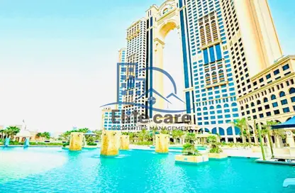 شقة - 3 غرف نوم - 5 حمامات للايجار في فيرمونت مارينا ريزيدنس - مارينا - أبوظبي