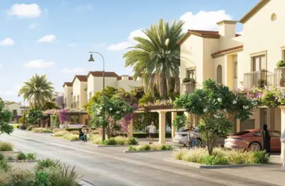 Townhouse - 3 Bedrooms - 4 Bathrooms for rent in Bloom Living - Zayed City (Khalifa City C) - Khalifa City - Abu Dhabi
