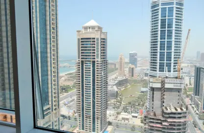 Apartment - 1 Bedroom - 2 Bathrooms for rent in MAG 218 - Dubai Marina - Dubai