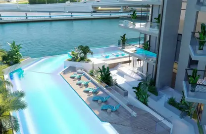 صورة لـ حوض سباحة شقة - 3 غرف نوم - 4 حمامات للبيع في واحة اوربان - الخليج التجاري - دبي ، صورة رقم 1