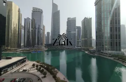 Apartment - 1 Bedroom - 2 Bathrooms for rent in Dubai Arch - JLT Cluster G - Jumeirah Lake Towers - Dubai