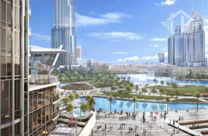 Pool image for: Apartment - 3 Bedrooms - 4 Bathrooms for sale in Grande Signature Residences - Downtown Dubai - Dubai, Image 1