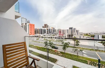 Apartment - Studio - 1 Bathroom for rent in AZIZI Riviera 29 - Meydan One - Meydan - Dubai