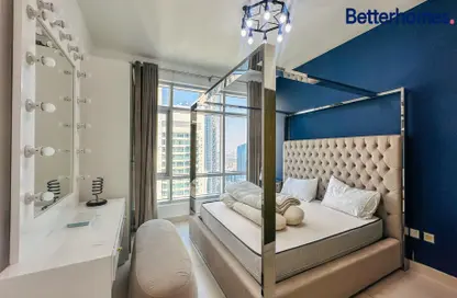 صورة لـ غرفة- غرفة النوم شقة - 2 غرف نوم - 3 حمامات للايجار في لوفتس ويست - ذا لوفت - دبي وسط المدينة - دبي ، صورة رقم 1