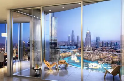 Apartment - 4 Bedrooms - 5 Bathrooms for sale in IL Primo - Opera District - Downtown Dubai - Dubai