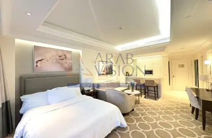 Apartment - Studio - 1 Bathroom for rent in Kempinski BLVD - Downtown Dubai - Dubai