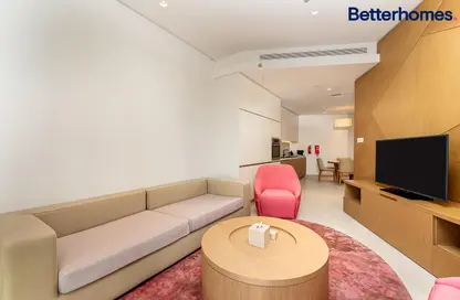 Living Room image for: Apartment - 2 Bedrooms - 3 Bathrooms for rent in Jewel Of Creek - Port Saeed - Deira - Dubai, Image 1