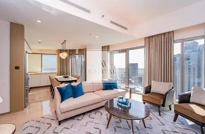 Apartment - 3 Bedrooms - 4 Bathrooms for rent in Address Harbour Point Tower 1 - Address Harbour Point - Dubai Creek Harbour (The Lagoons) - Dubai