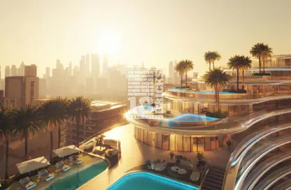 Apartment - Studio - 1 Bathroom for sale in Binghatti Aquarise - Business Bay - Dubai