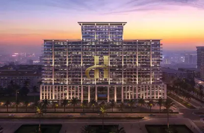 Apartment - 1 Bedroom - 2 Bathrooms for sale in Binghatti Amberhall - Jumeirah Village Circle - Dubai