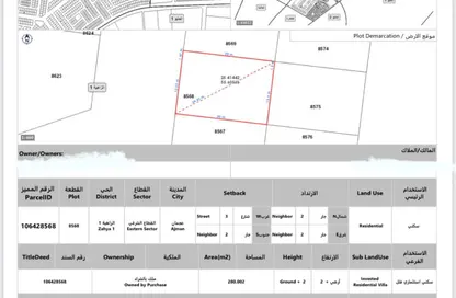 Land - Studio for sale in Al Zaheya Gardens - Al Zahya - Ajman