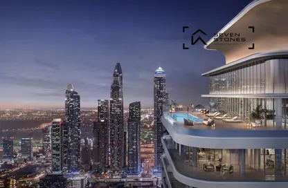 Apartment - 2 Bedrooms - 2 Bathrooms for sale in Seapoint - EMAAR Beachfront - Dubai Harbour - Dubai