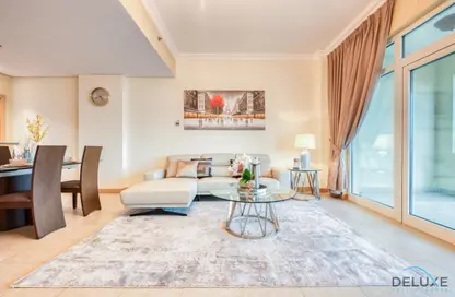Apartment - 1 Bedroom - 1 Bathroom for rent in Al Hatimi - Shoreline Apartments - Palm Jumeirah - Dubai