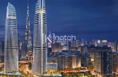 شقة - غرفة نوم - 2 حمامات للبيع في كنال هايتس 2 - الخليج التجاري - دبي