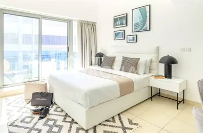 Room / Bedroom image for: Apartment - 1 Bathroom for rent in The Point - Dubai Marina - Dubai, Image 1