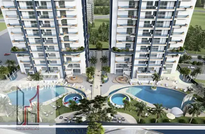 Apartment - Studio - 2 Bathrooms for sale in Samana Waves 2 - Samana Waves - Jumeirah Village Circle - Dubai