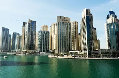 Apartment - 2 Bedrooms - 3 Bathrooms for rent in Trident Bayside - Dubai Marina - Dubai