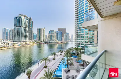 Apartment - 2 Bedrooms - 2 Bathrooms for rent in Bonaire Tower - Park Island - Dubai Marina - Dubai