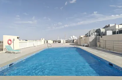 شقة - غرفة نوم - 2 حمامات للايجار في C105 - شارع الشيخ راشد بن سعيد - روضة أبو ظبي - أبوظبي
