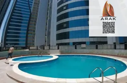 Apartment - 1 Bedroom - 2 Bathrooms for rent in Orient Tower 1 - Orient Towers - Al Bustan - Ajman