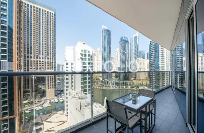 Apartment - 1 Bedroom - 2 Bathrooms for rent in Orra Harbour Residences and Hotel Apartments - Dubai Marina - Dubai