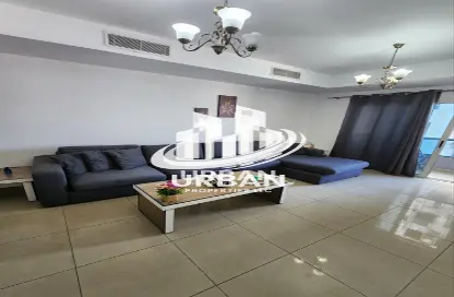Apartment - 1 Bedroom - 2 Bathrooms for rent in Beach Tower 2 - Al Khan Lagoon - Al Khan - Sharjah