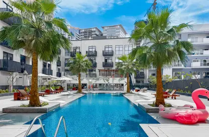 Apartment - Studio - 1 Bathroom for rent in Beverly Residence - Jumeirah Village Circle - Dubai