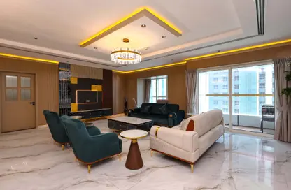 Apartment - 4 Bedrooms - 6 Bathrooms for rent in Elite Residence - Dubai Marina - Dubai