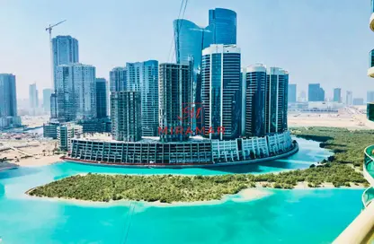 Apartment - 2 Bedrooms - 4 Bathrooms for rent in Beach Towers - Shams Abu Dhabi - Al Reem Island - Abu Dhabi