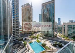 Apartment - 1 bedroom - 2 bathrooms for rent in Silverene Tower B - Silverene - Dubai Marina - Dubai